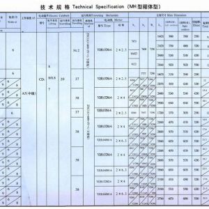 MH型3-16噸電動葫蘆單梁門式起重機（箱體形狀）